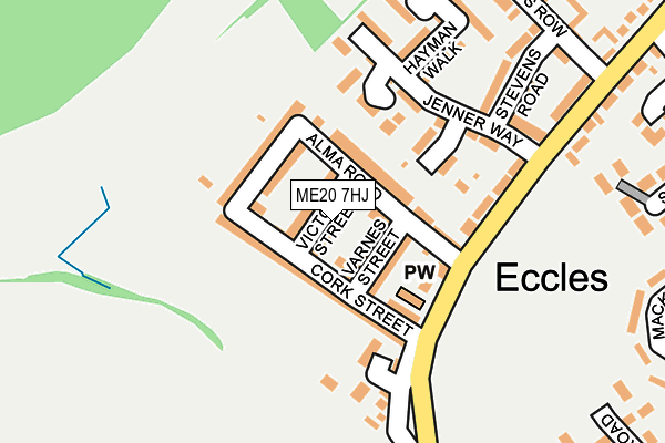 Map of SGS LANDSCAPING LTD at local scale