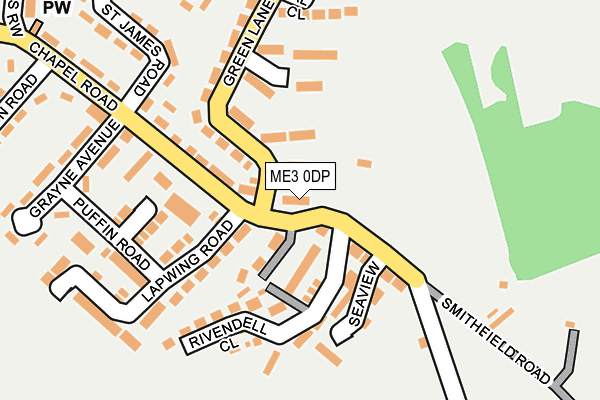 ME3 0DP map - OS OpenMap – Local (Ordnance Survey)