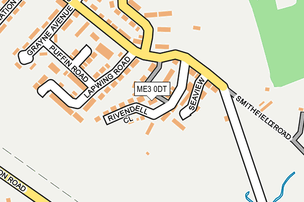 ME3 0DT map - OS OpenMap – Local (Ordnance Survey)