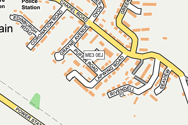 ME3 0EJ map - OS OpenMap – Local (Ordnance Survey)