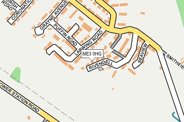 ME3 0HG map - OS OpenMap – Local (Ordnance Survey)