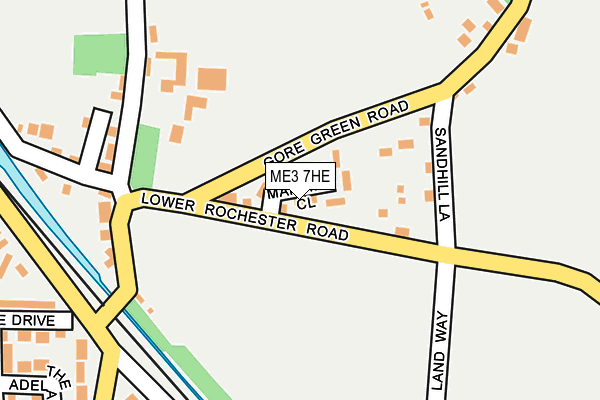 ME3 7HE map - OS OpenMap – Local (Ordnance Survey)