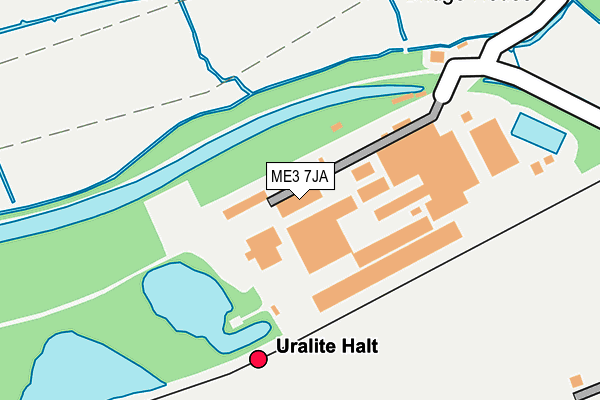 Map of LEJ PROPERTIES LTD at local scale