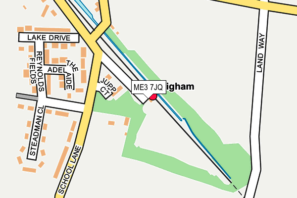 ME3 7JQ map - OS OpenMap – Local (Ordnance Survey)