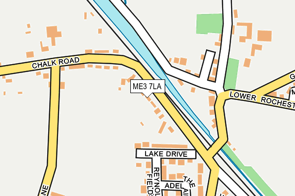 ME3 7LA map - OS OpenMap – Local (Ordnance Survey)