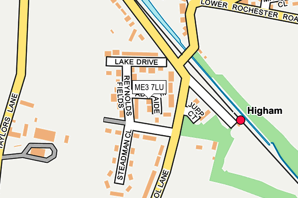 ME3 7LU map - OS OpenMap – Local (Ordnance Survey)