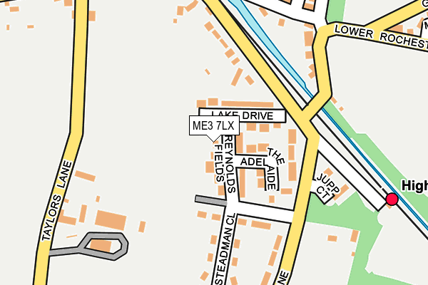 ME3 7LX map - OS OpenMap – Local (Ordnance Survey)