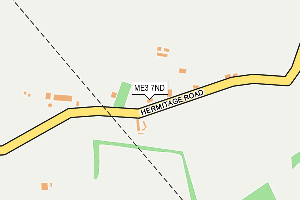 ME3 7ND map - OS OpenMap – Local (Ordnance Survey)