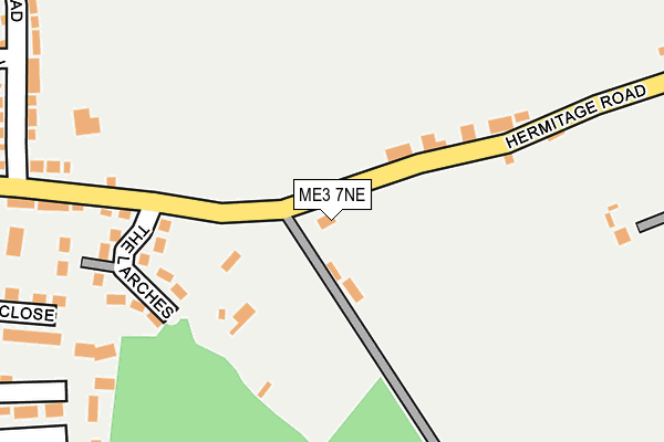 ME3 7NE map - OS OpenMap – Local (Ordnance Survey)