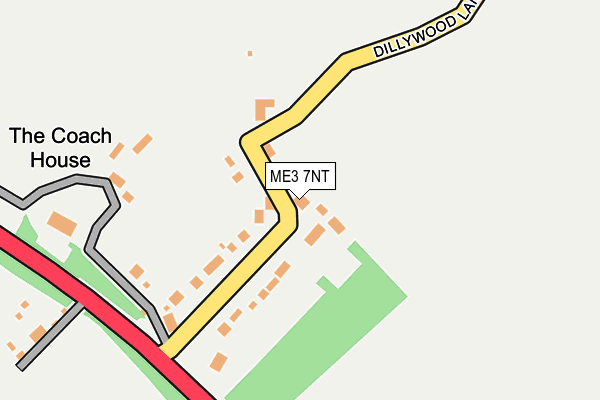 ME3 7NT map - OS OpenMap – Local (Ordnance Survey)