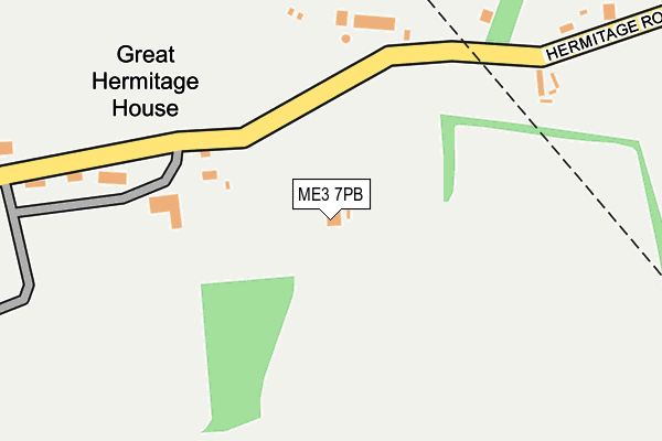 ME3 7PB map - OS OpenMap – Local (Ordnance Survey)