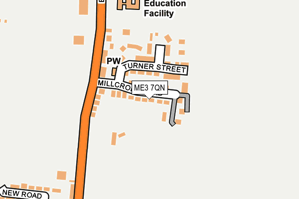 ME3 7QN map - OS OpenMap – Local (Ordnance Survey)