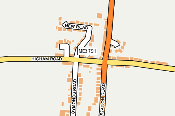 ME3 7SH map - OS OpenMap – Local (Ordnance Survey)