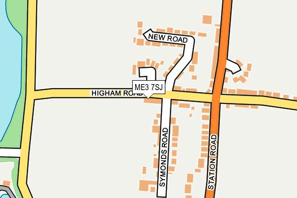 ME3 7SJ map - OS OpenMap – Local (Ordnance Survey)