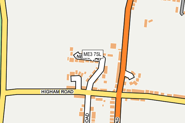 ME3 7SL map - OS OpenMap – Local (Ordnance Survey)