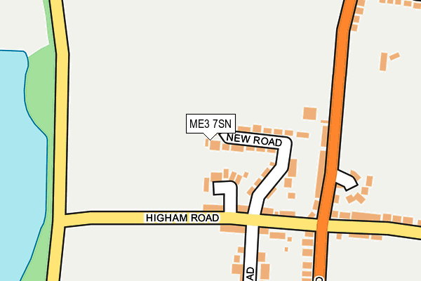 ME3 7SN map - OS OpenMap – Local (Ordnance Survey)