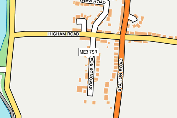 ME3 7SR map - OS OpenMap – Local (Ordnance Survey)