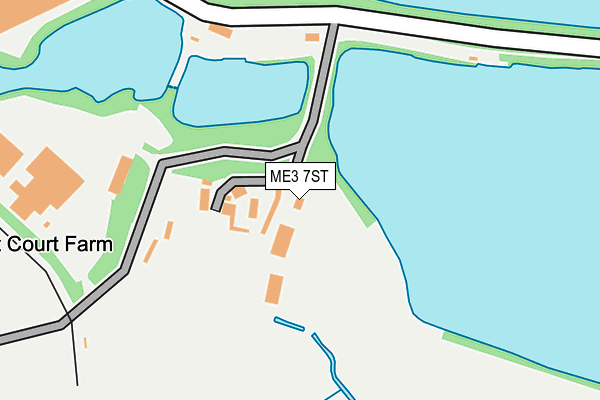 ME3 7ST map - OS OpenMap – Local (Ordnance Survey)