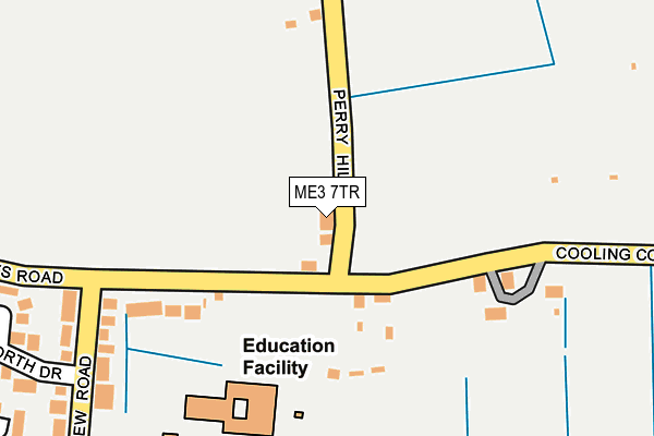 ME3 7TR map - OS OpenMap – Local (Ordnance Survey)