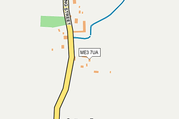 ME3 7UA map - OS OpenMap – Local (Ordnance Survey)