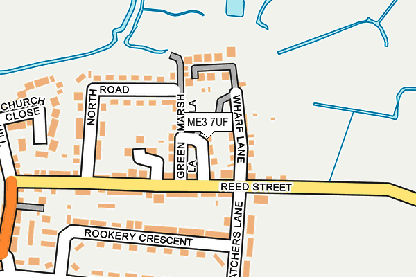 ME3 7UF map - OS OpenMap – Local (Ordnance Survey)