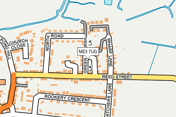 ME3 7UG map - OS OpenMap – Local (Ordnance Survey)