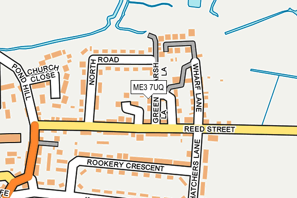 ME3 7UQ map - OS OpenMap – Local (Ordnance Survey)