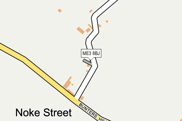 ME3 8BJ map - OS OpenMap – Local (Ordnance Survey)