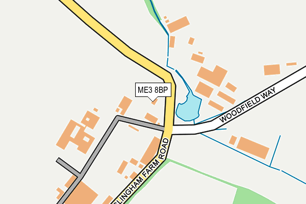 ME3 8BP map - OS OpenMap – Local (Ordnance Survey)