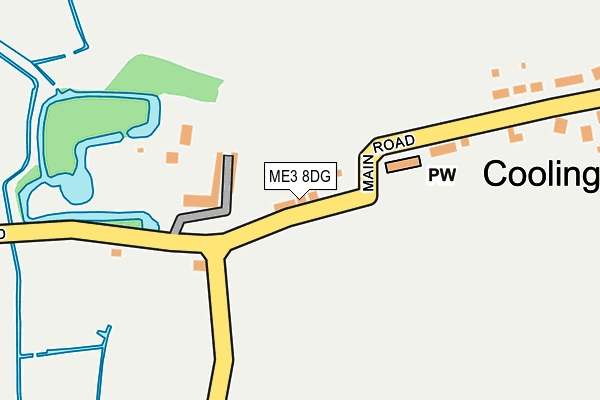 ME3 8DG map - OS OpenMap – Local (Ordnance Survey)