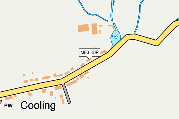 ME3 8DP map - OS OpenMap – Local (Ordnance Survey)