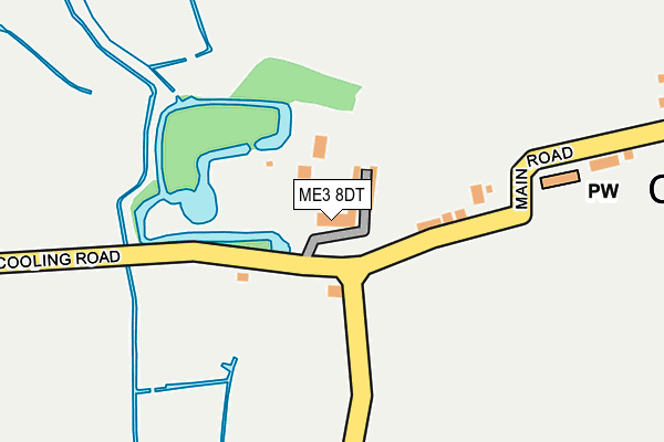 ME3 8DT map - OS OpenMap – Local (Ordnance Survey)