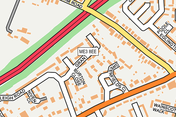 ME3 8EE map - OS OpenMap – Local (Ordnance Survey)