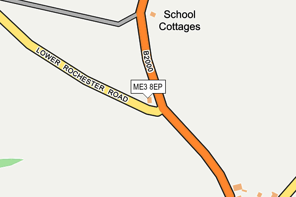 ME3 8EP map - OS OpenMap – Local (Ordnance Survey)