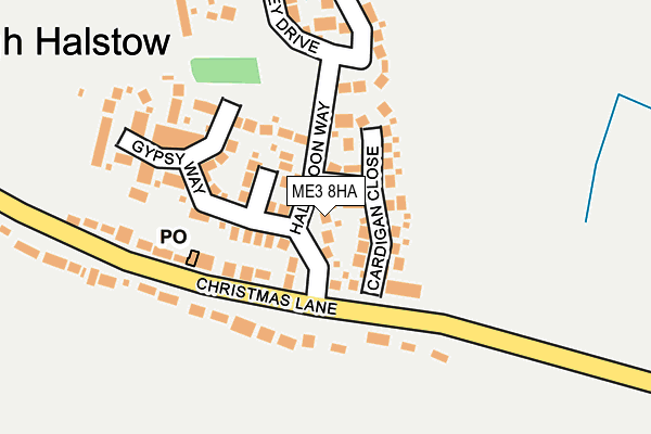 ME3 8HA map - OS OpenMap – Local (Ordnance Survey)