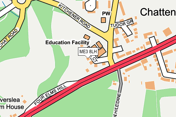 ME3 8LH map - OS OpenMap – Local (Ordnance Survey)