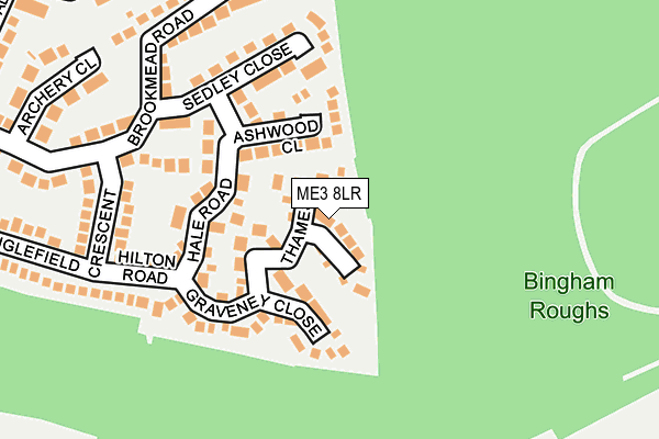 ME3 8LR map - OS OpenMap – Local (Ordnance Survey)