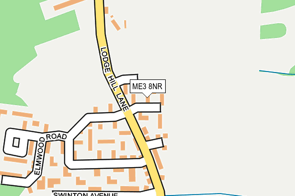 ME3 8NR map - OS OpenMap – Local (Ordnance Survey)