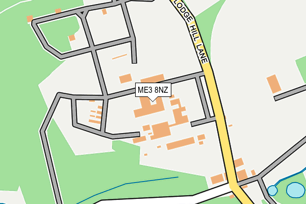ME3 8NZ map - OS OpenMap – Local (Ordnance Survey)