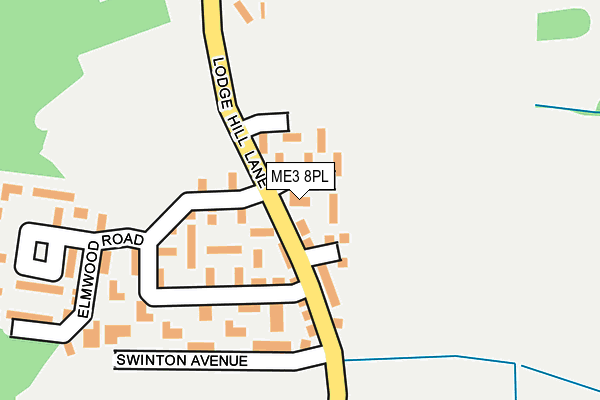 ME3 8PL map - OS OpenMap – Local (Ordnance Survey)