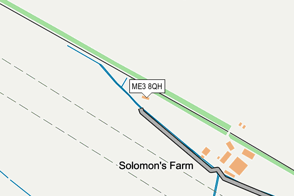 ME3 8QH map - OS OpenMap – Local (Ordnance Survey)