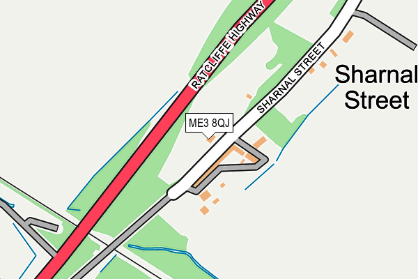 ME3 8QJ map - OS OpenMap – Local (Ordnance Survey)