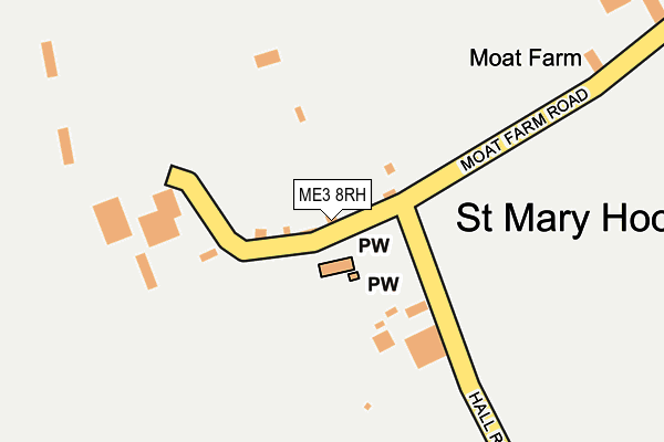 ME3 8RH map - OS OpenMap – Local (Ordnance Survey)