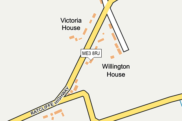 ME3 8RJ map - OS OpenMap – Local (Ordnance Survey)