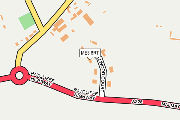 ME3 8RT map - OS OpenMap – Local (Ordnance Survey)