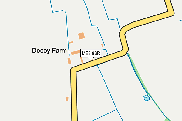 ME3 8SR map - OS OpenMap – Local (Ordnance Survey)