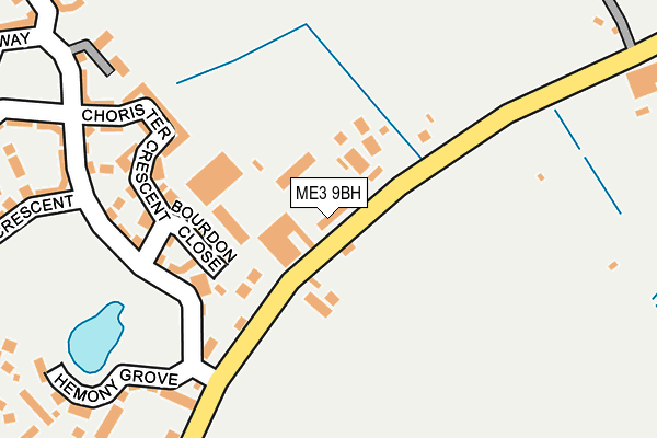 ME3 9BH map - OS OpenMap – Local (Ordnance Survey)