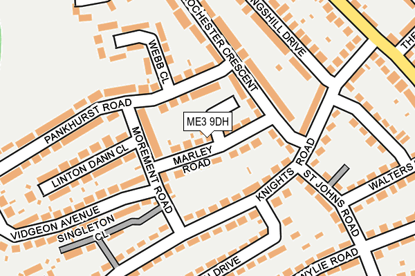 ME3 9DH map - OS OpenMap – Local (Ordnance Survey)