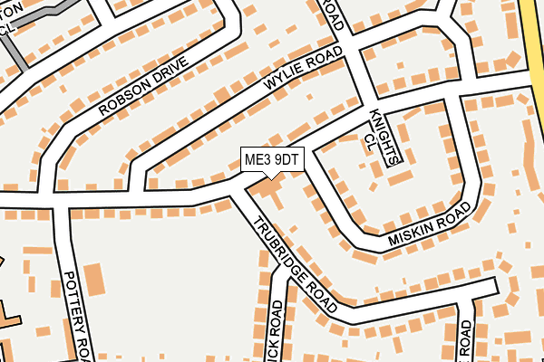 ME3 9DT map - OS OpenMap – Local (Ordnance Survey)