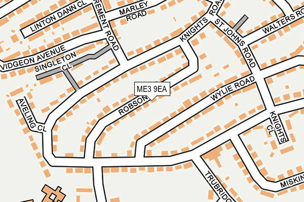 ME3 9EA map - OS OpenMap – Local (Ordnance Survey)